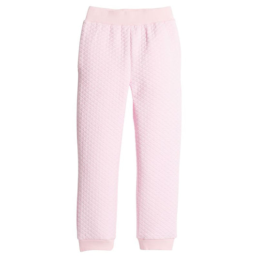 Classic Quilted Jogger- Light Pink