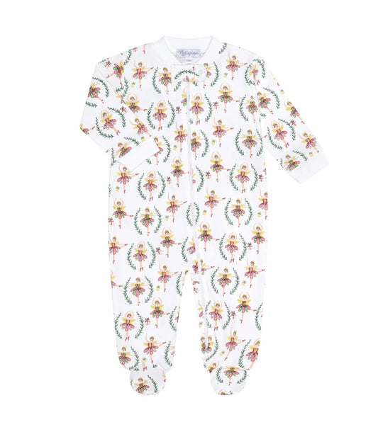Nellapima Christmas Fairy Zipper Footie