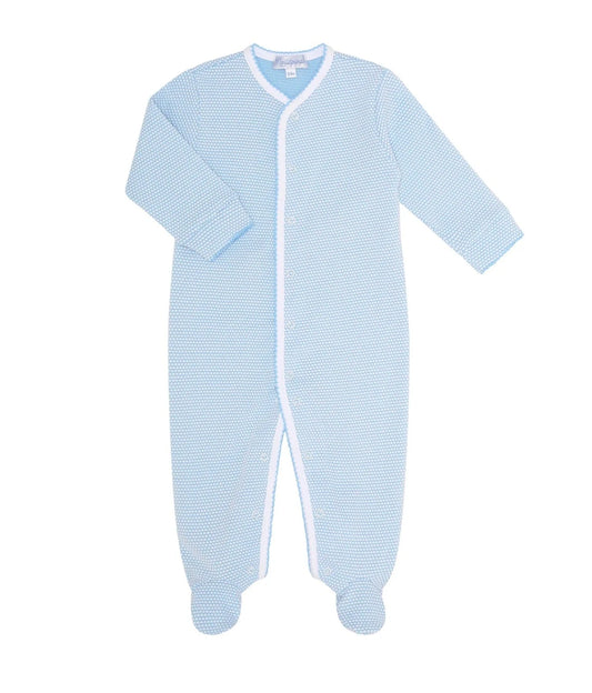 Nellapima Blue Bubble Baby Footie
