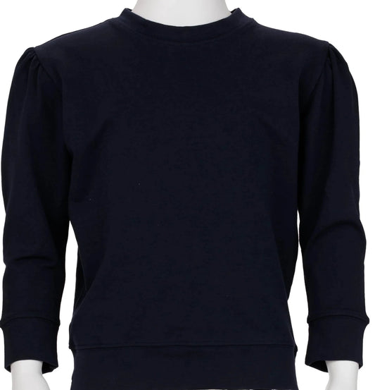 Azarhia Holly Sweatshirt- Navy French Terry