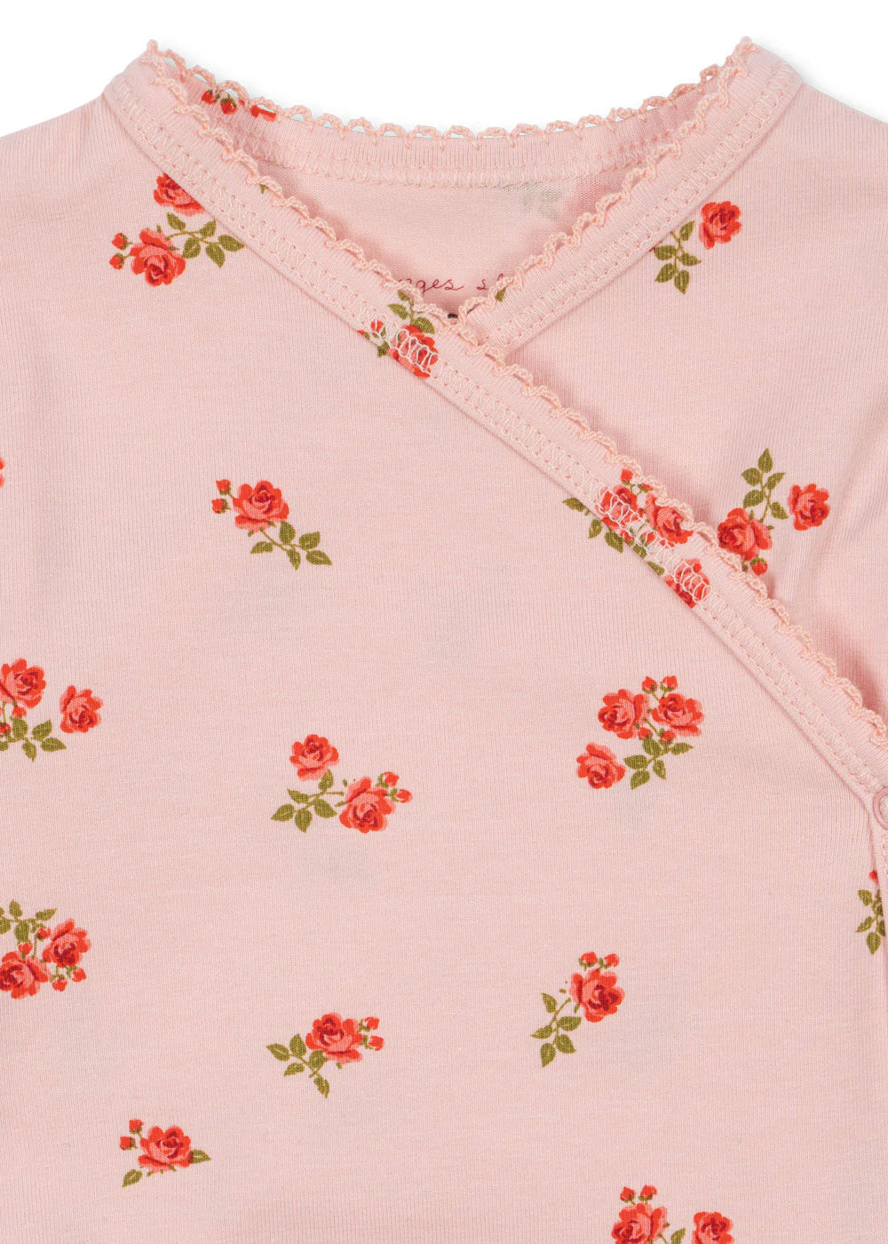 Rosa Pink Basic Newborn Bodysuit