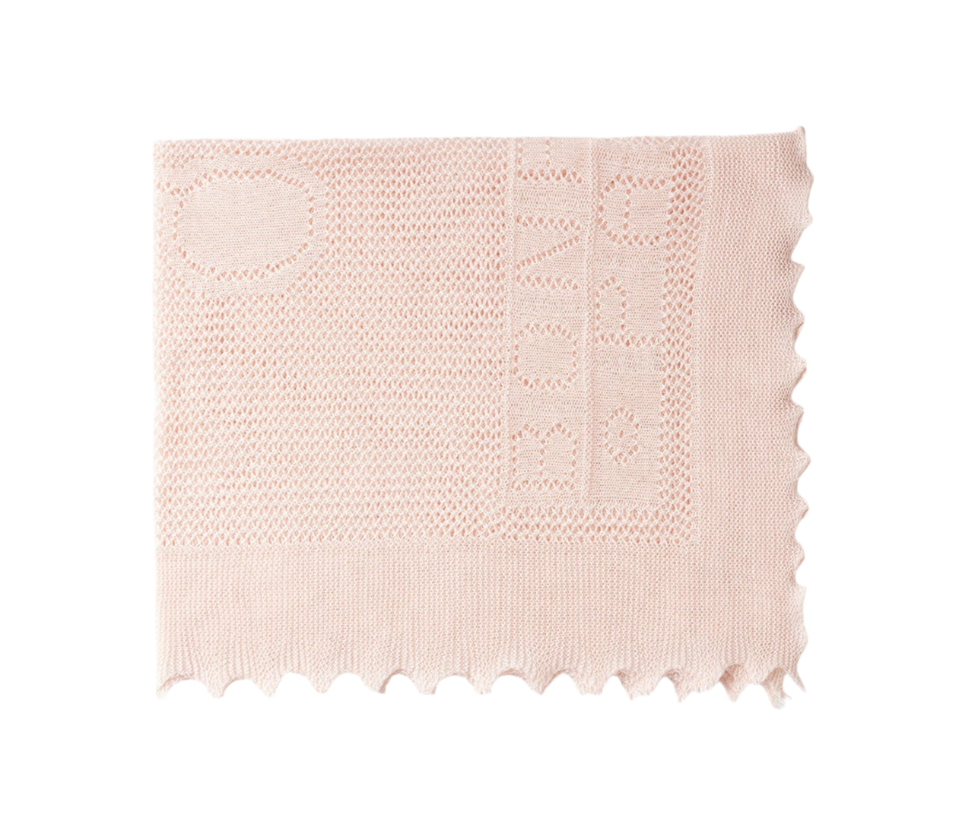 Bonpoint Wrap Blanket- Pale Pink