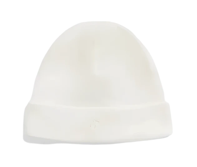 Bonpoint Baby Hat- Milk White