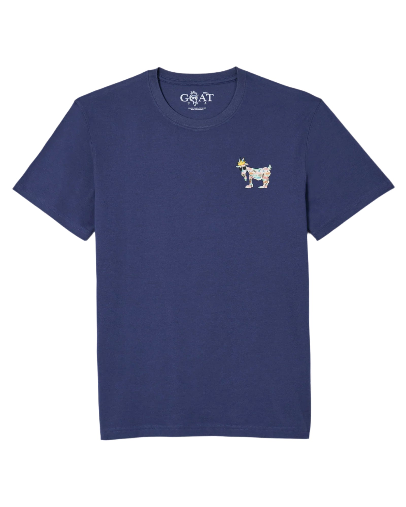 GOAT USA Surf T-Shirt- Navy