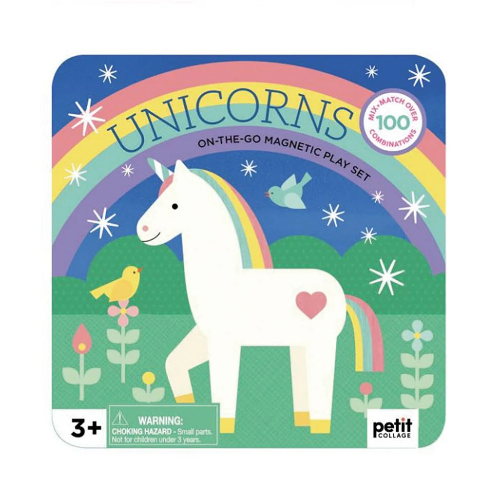 Petite Collage Unicorns Magnetic Dress Up