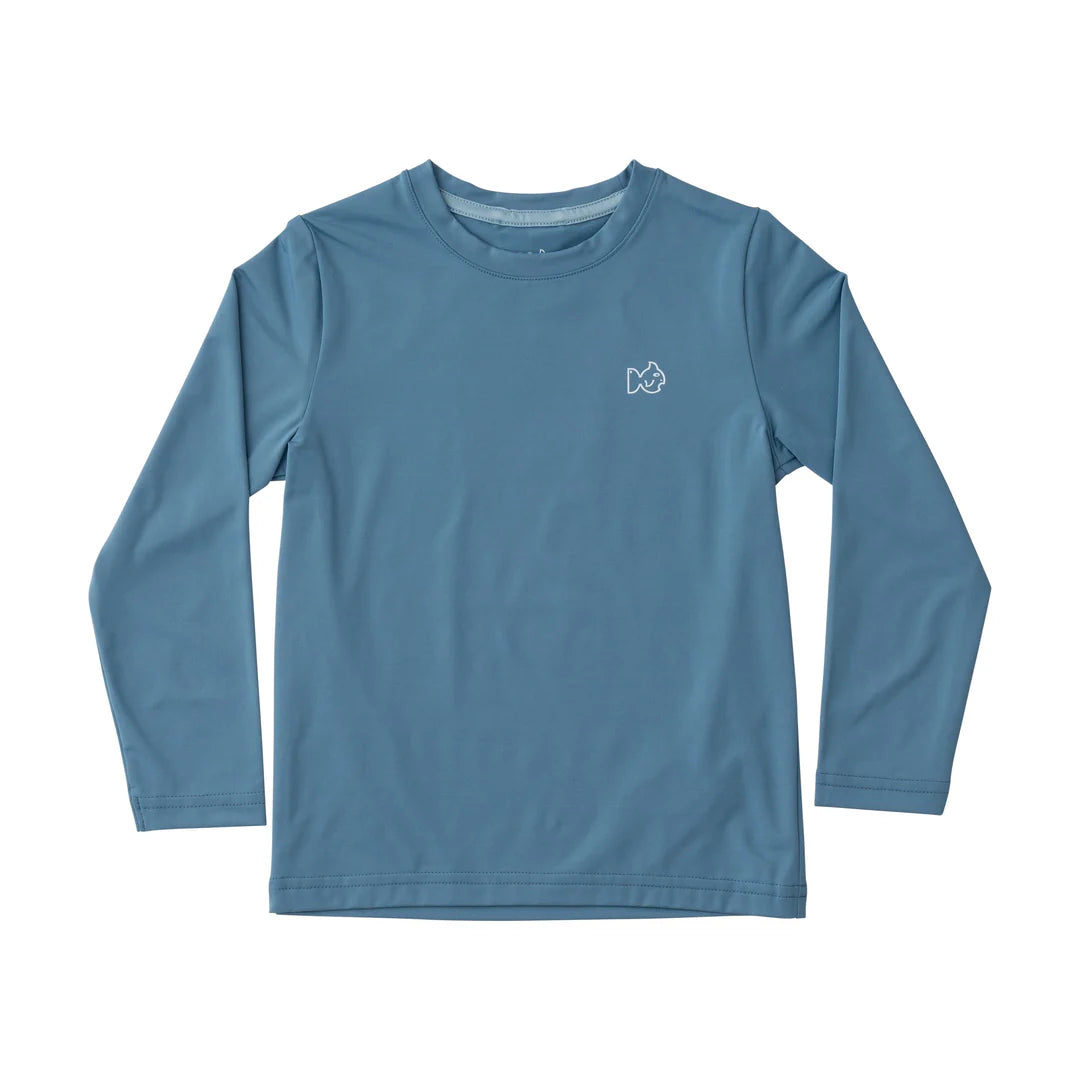 PRODOH Long Sleeve Pro Performance Fishing Tee - Provincial Blue