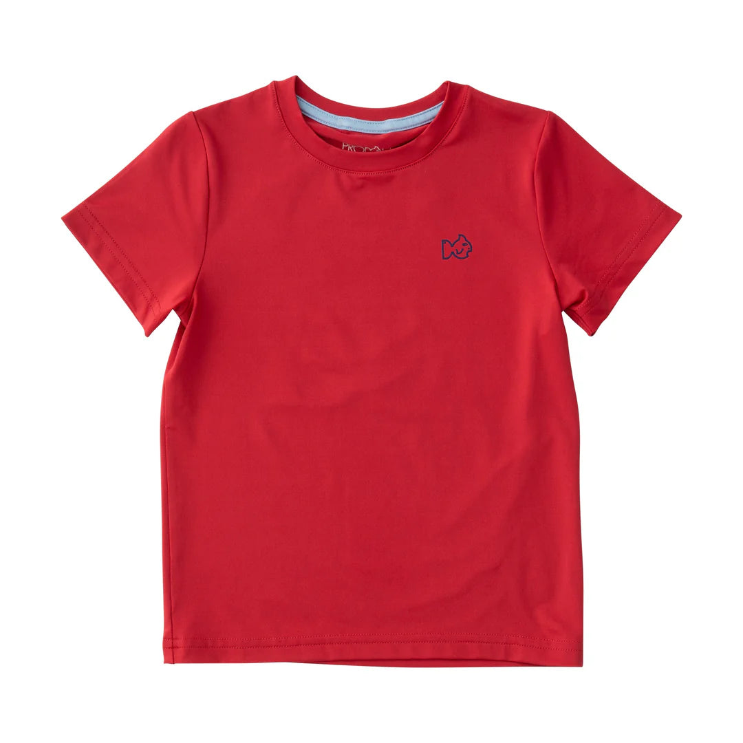 Short Sleeve Pro Performance Fishing Tee - Fireworks
