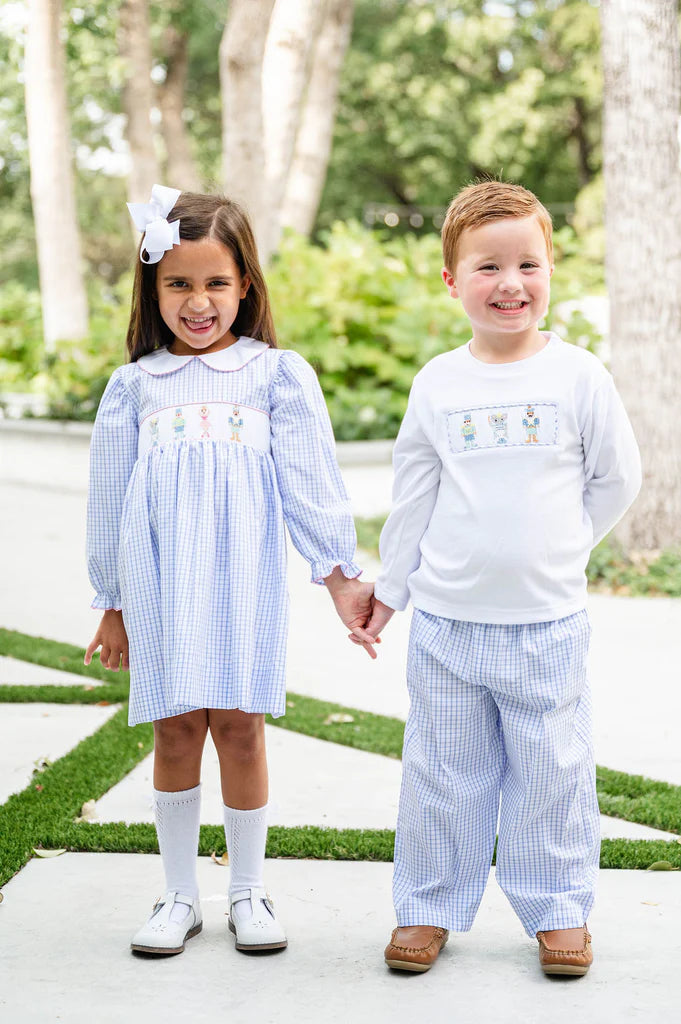 Nutcracker Smocked Beau T-Shirt and Pants Set