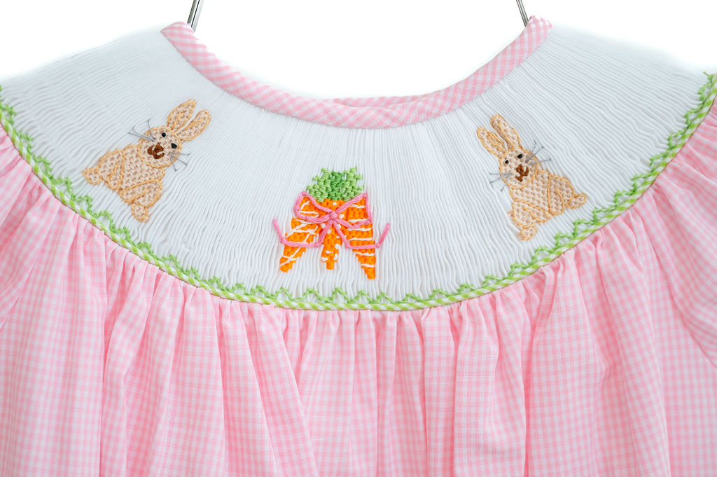 Easter Bunny and Carrots Birdie Bubble