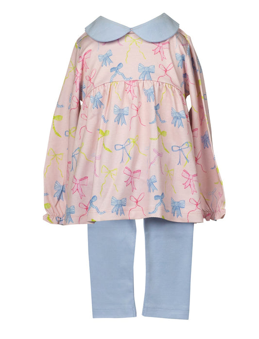The Proper Peony Ribbon Party Tunic Set