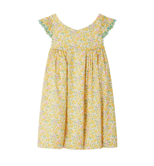 Bonpoint Emina Embroidered Liberty Dress
