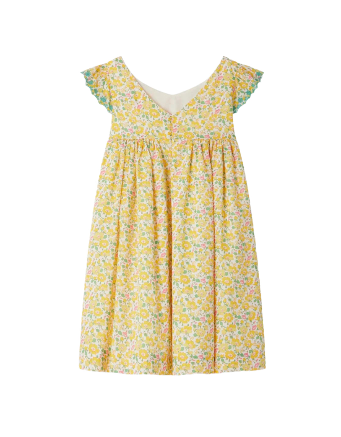 Bonpoint Emina Embroidered Liberty Dress