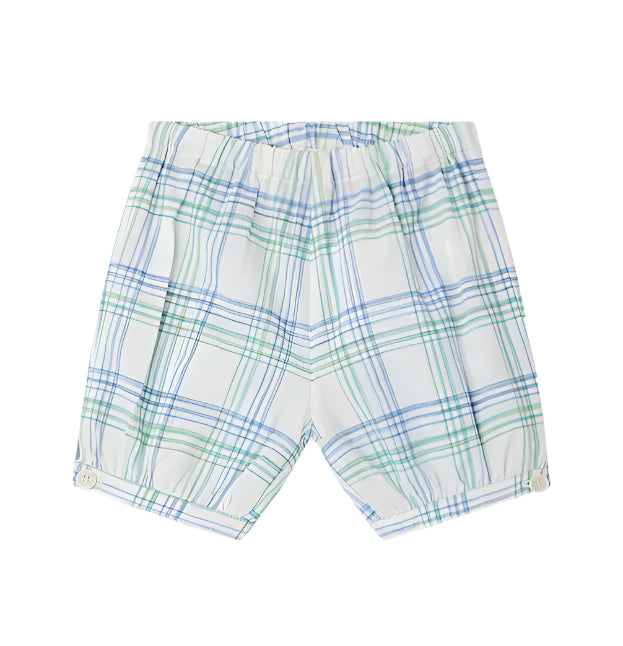Bonpoint Azur Check Bloomers
