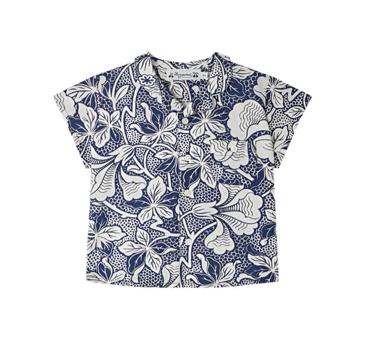Bonpoint Gerald Floral Print Shirt
