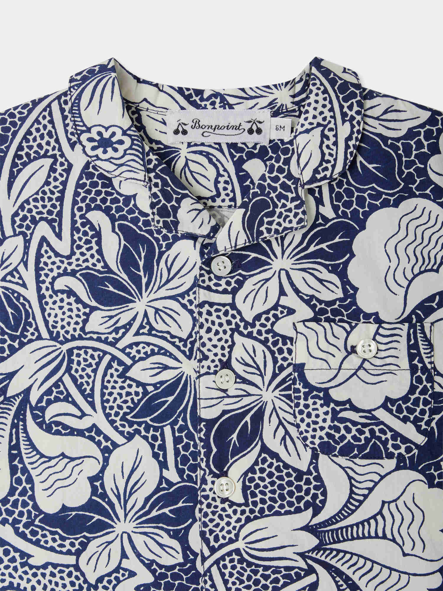 Bonpoint Gerald Floral Print Shirt