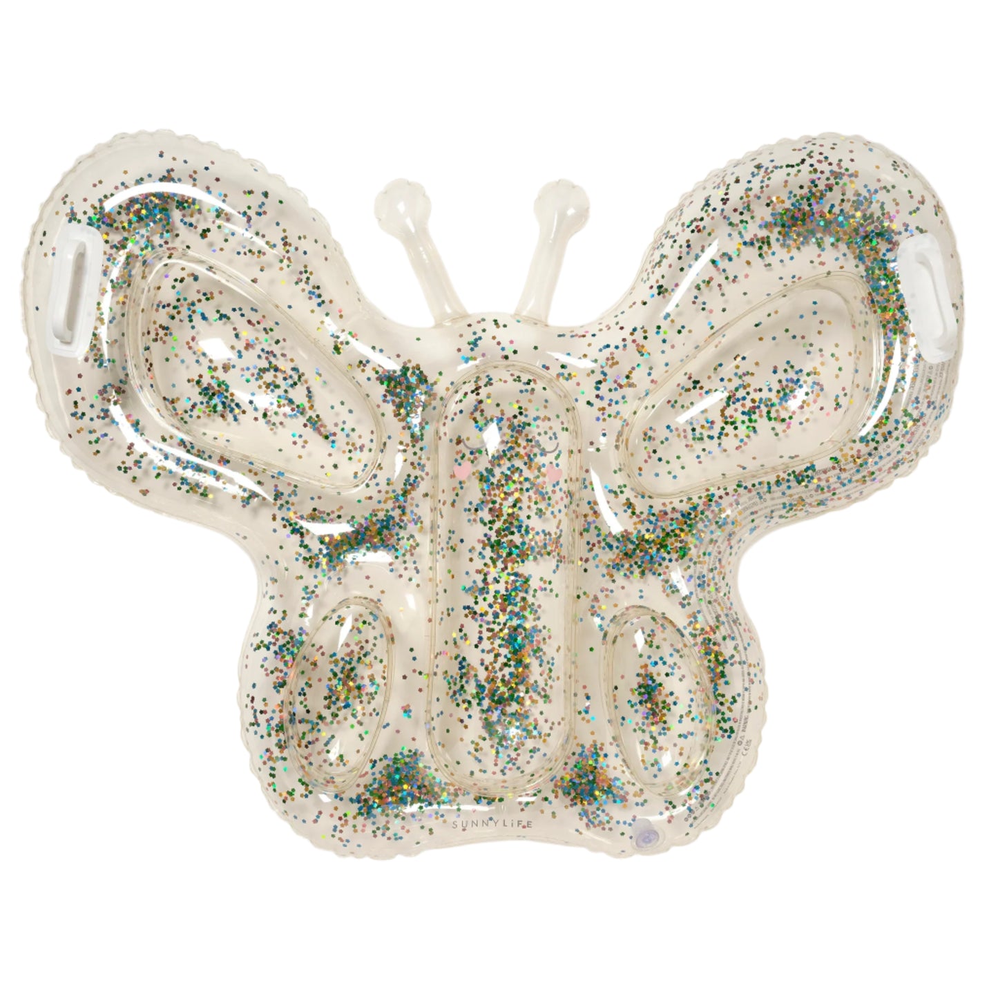 Sunnylife Kids Lie On Float- Butterfly Cotton Candy Glitter
