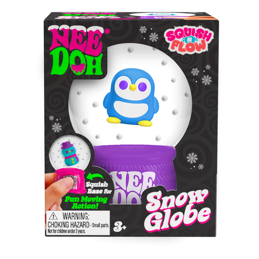 Needoh Squish N Flow Snowglobe