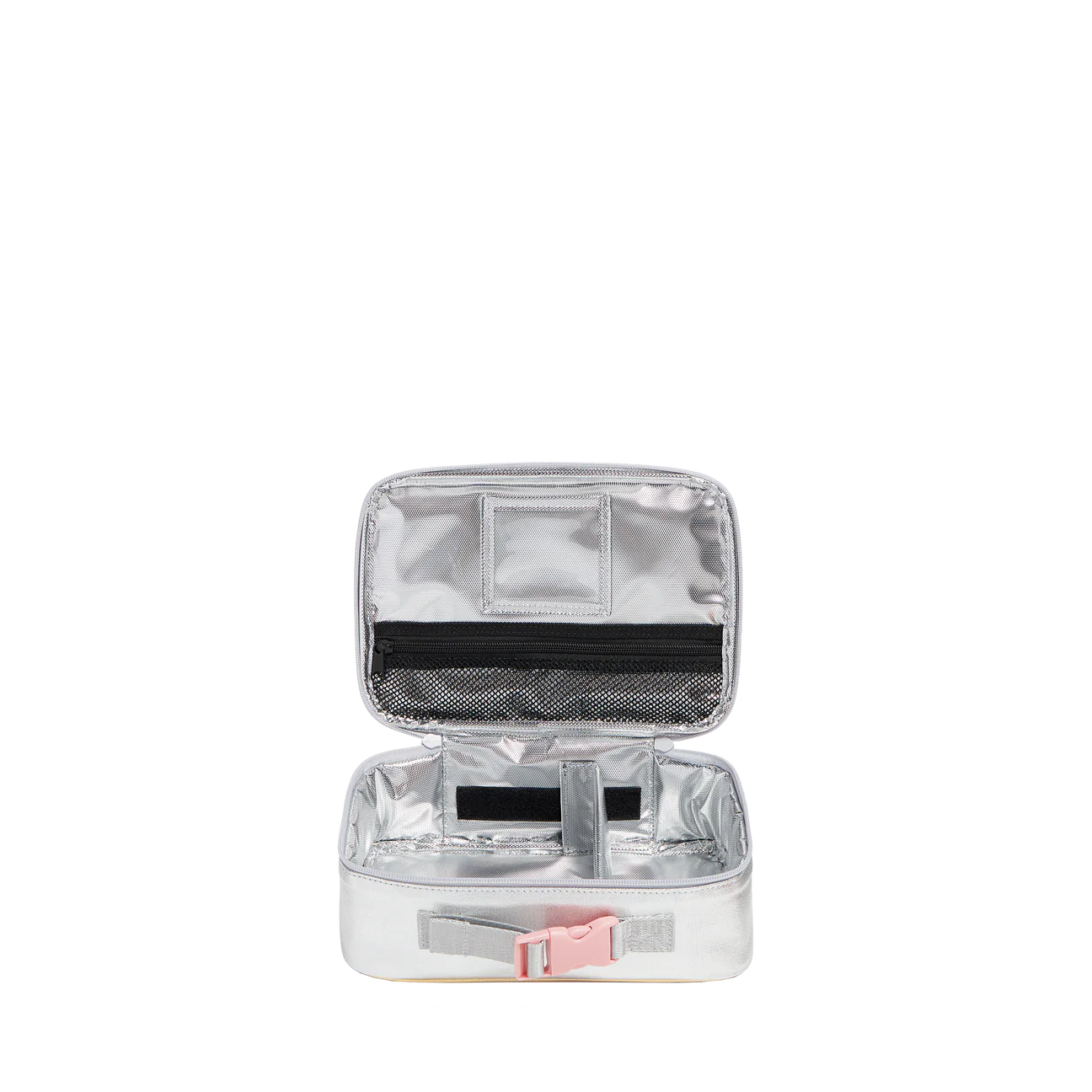 Rodgers Lunch Box- Pink and Silver