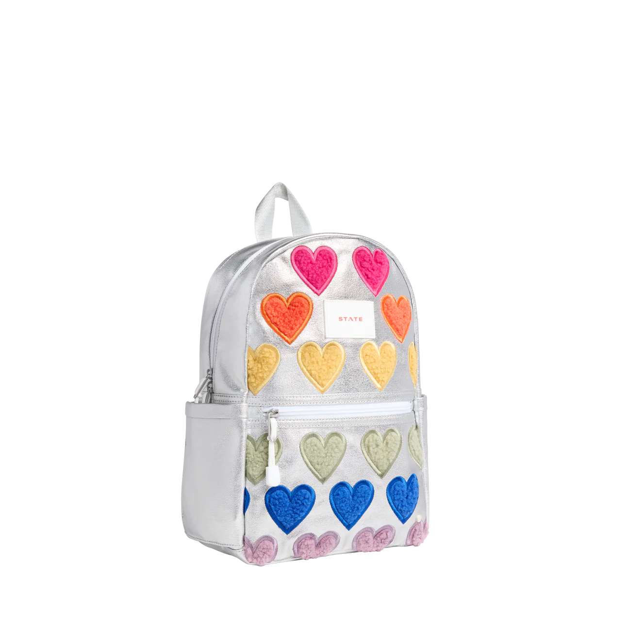 State Kane Mini Backpack- Fuzzy Hearts