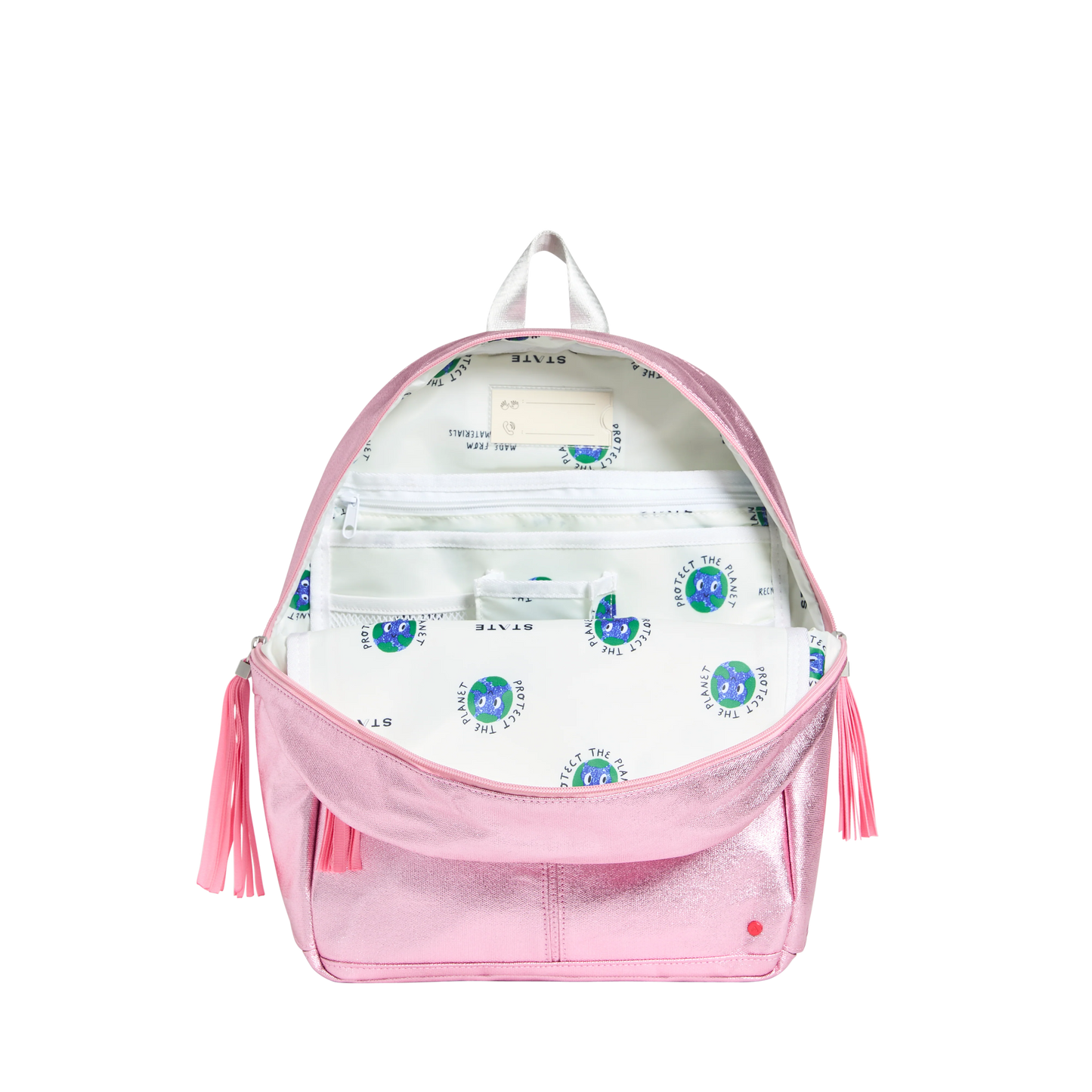 Kane Backpack- Pink and Hot Pink Color Block