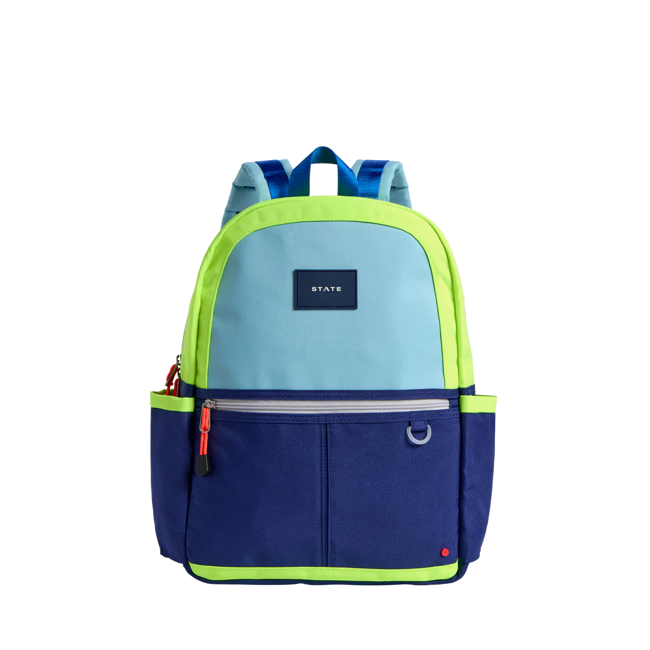 Kane Backpack- Navy and Neon