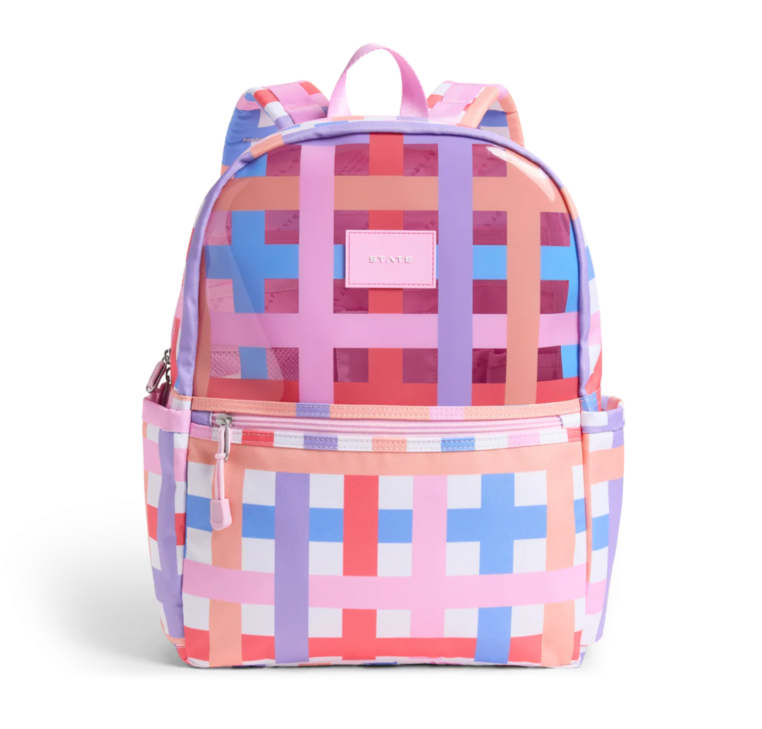 State Kane Backpack- Multi Plaid