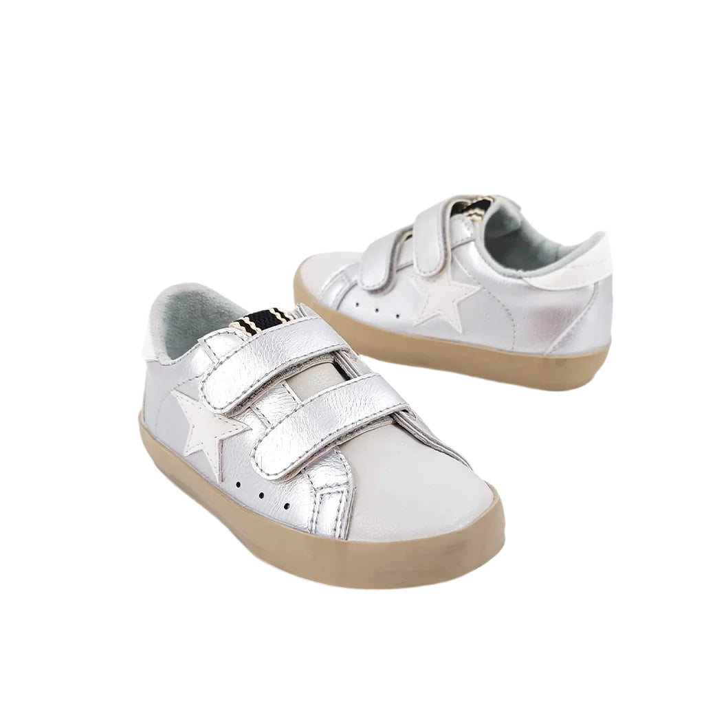 Shu Shop Sunny Sneakers - Silver Distressed