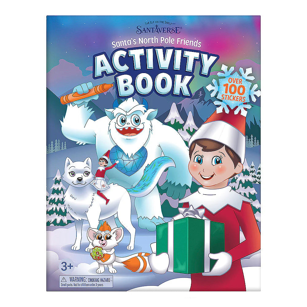 Elf on the Shelf Santaverse™ Santa’s North Pole Friends Activity Book