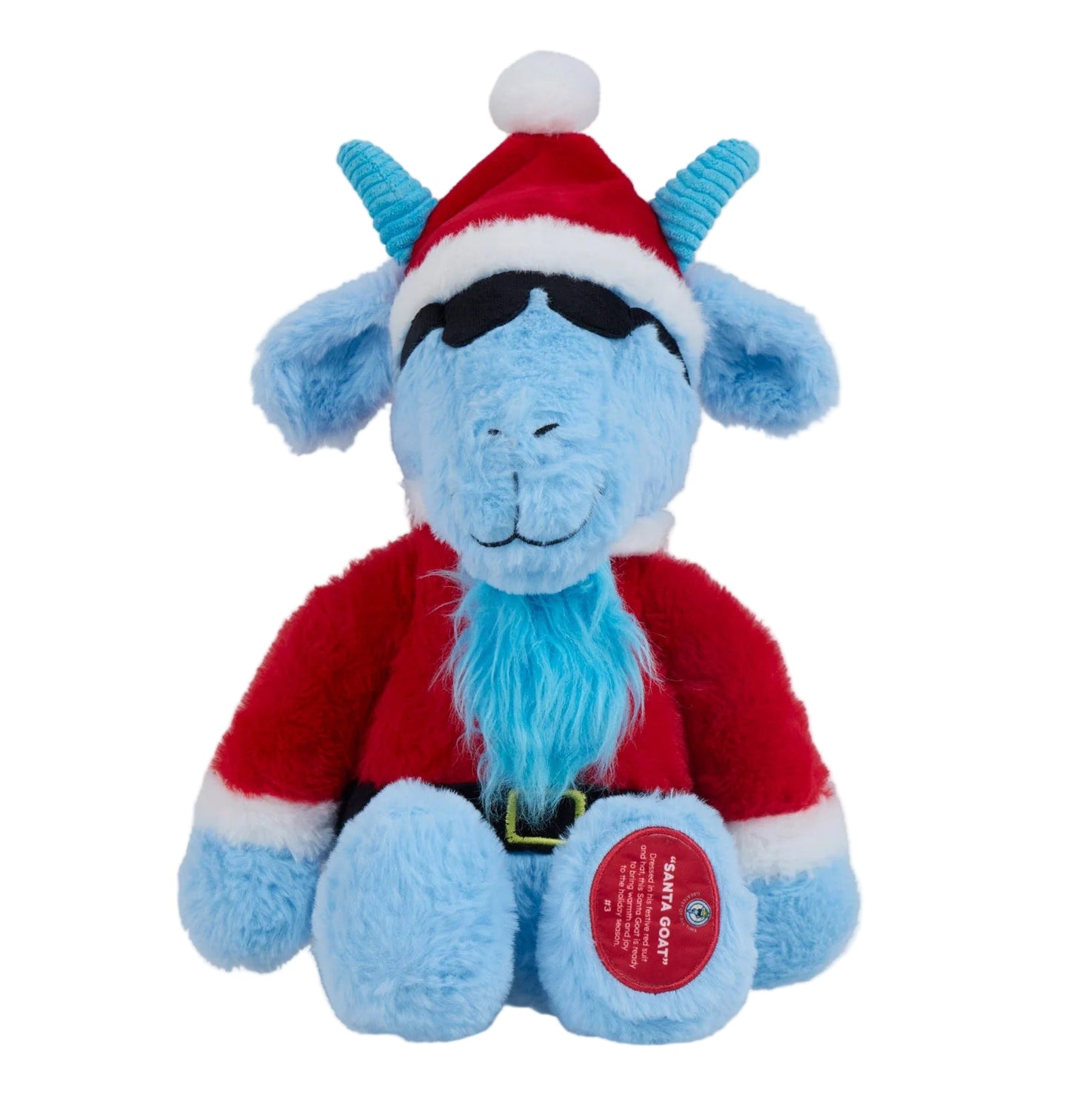 GOAT USA Santa GOAT Plushie
