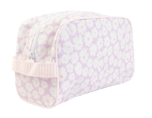 Apple Of My Isla Lavender Daisies Dopp Kit