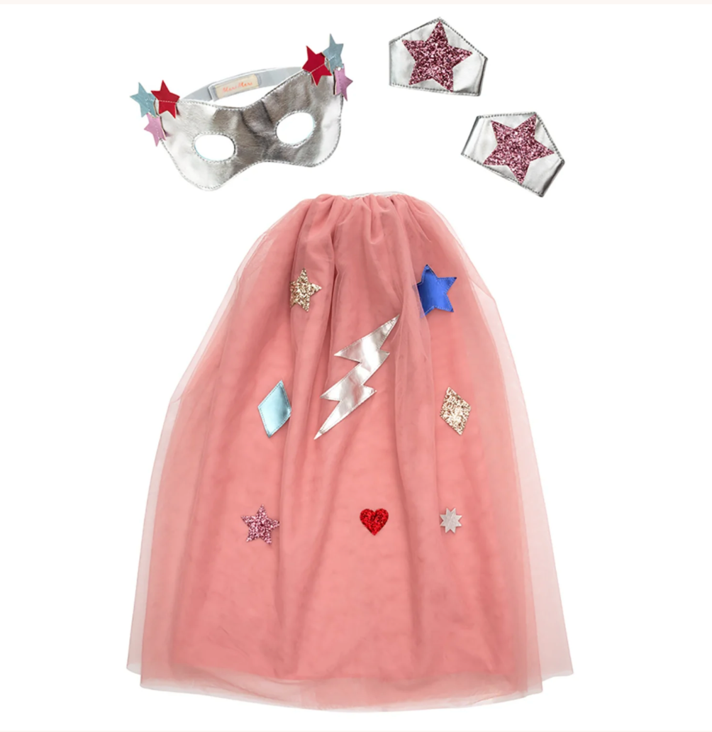 Meri Meri Superhero Costume- Pink