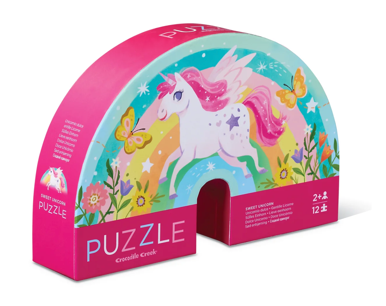 12 Piece Mini Puzzle- Sweet Unicorn