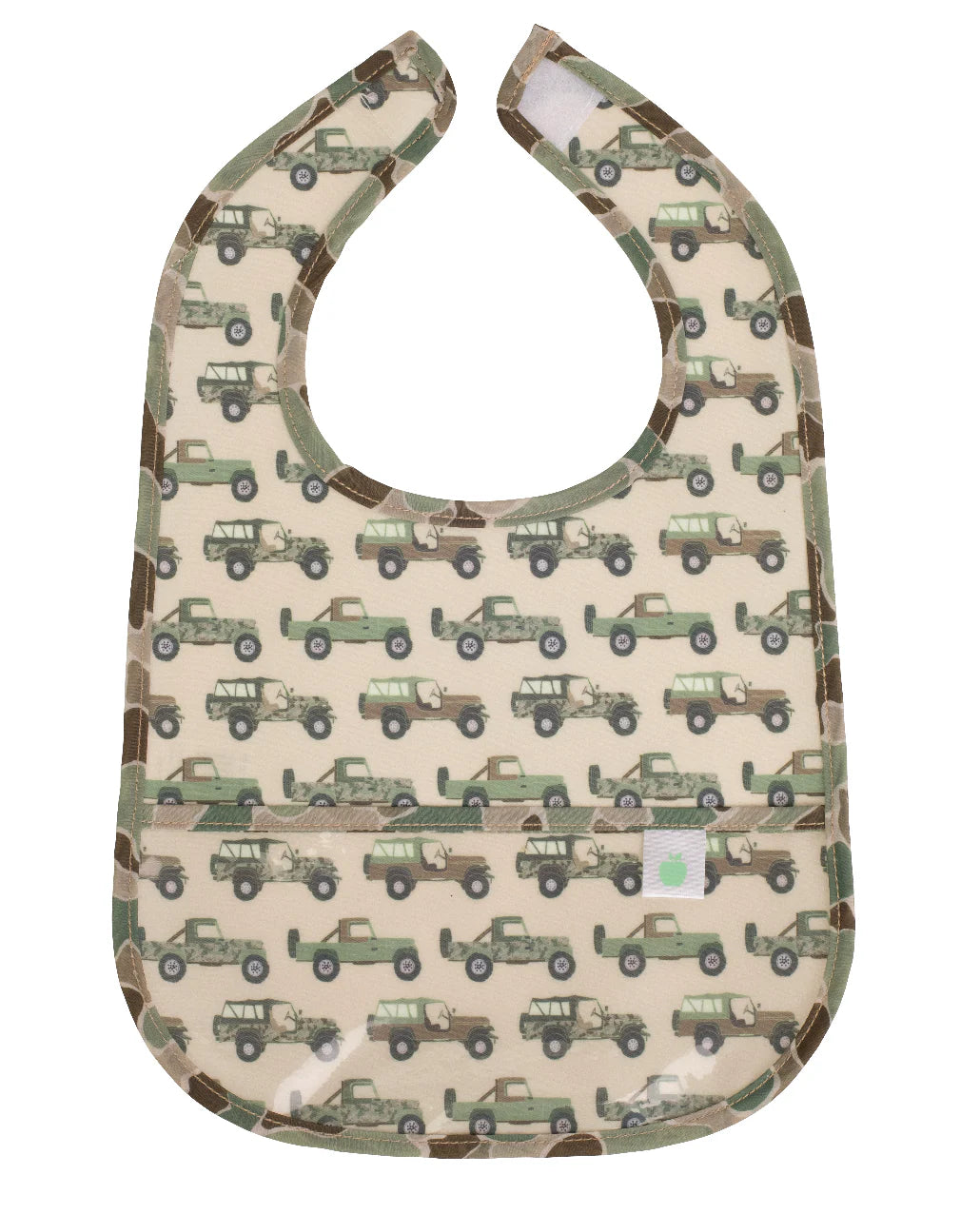 The Wipe It Bib- Jeeps