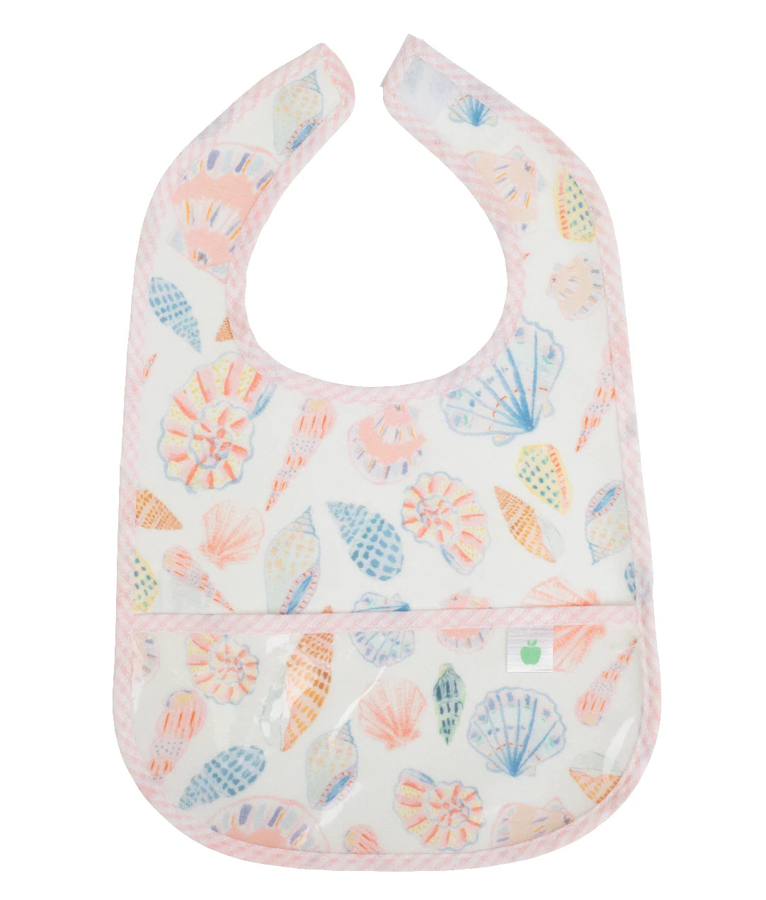 The Wipe It Bib- Shells