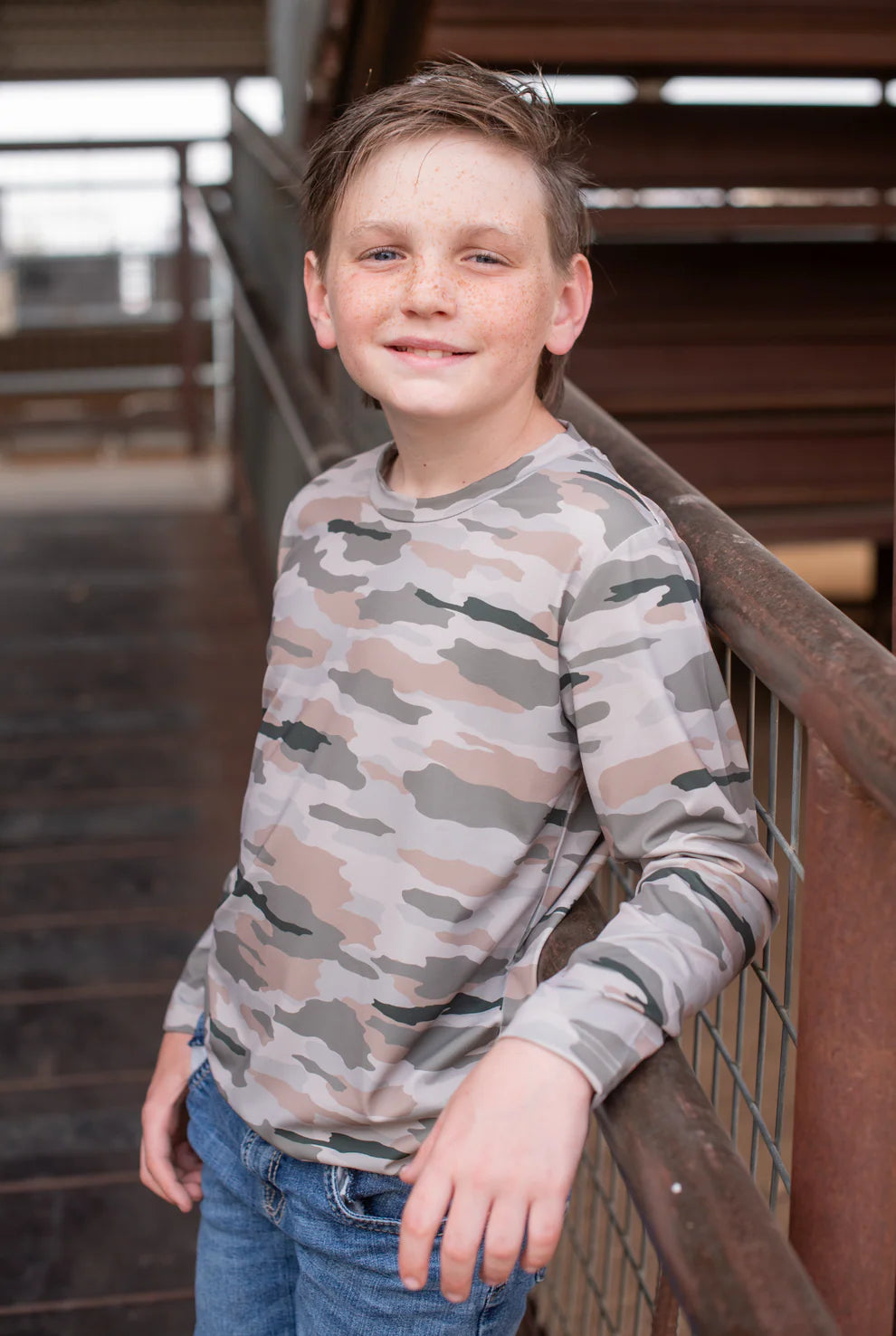 Classic Camo Long Sleeve Performance Tee