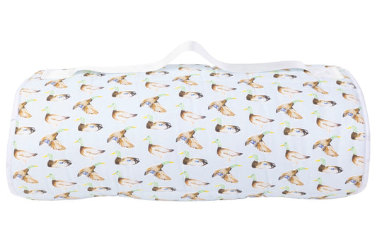 Apple of My Isla The Nap Mat- Mallards