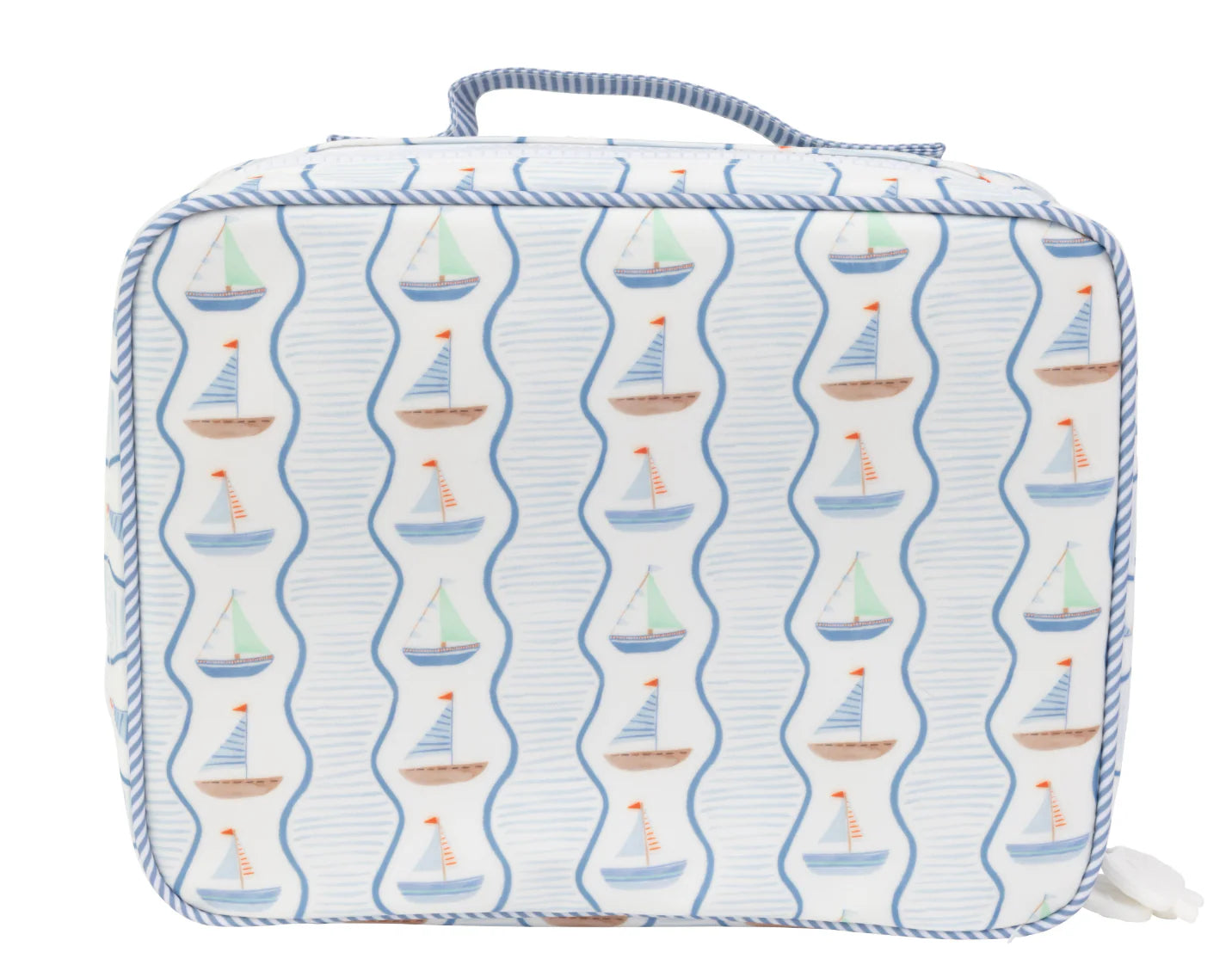 Apple Of My Isla Sailboats Lunchbox