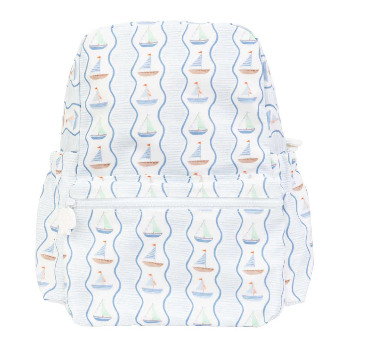 Apple Of My Isla Sailboats Small Backpack