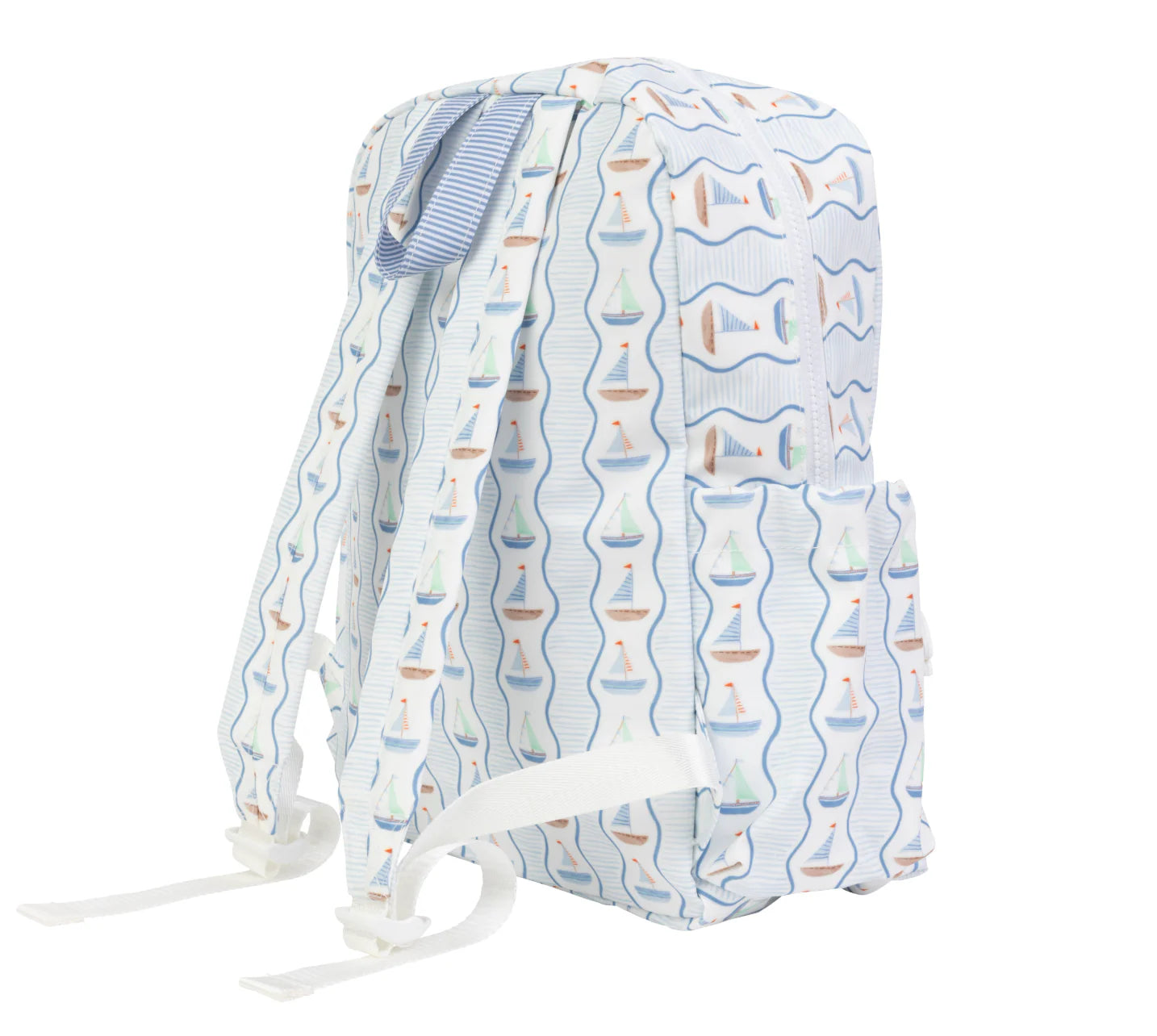 Sailboats Large Backpack