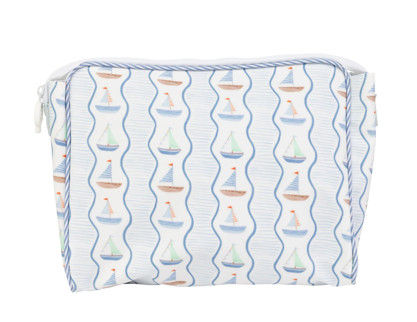 Apple Of My Isla Sailboats Go Bag- Large