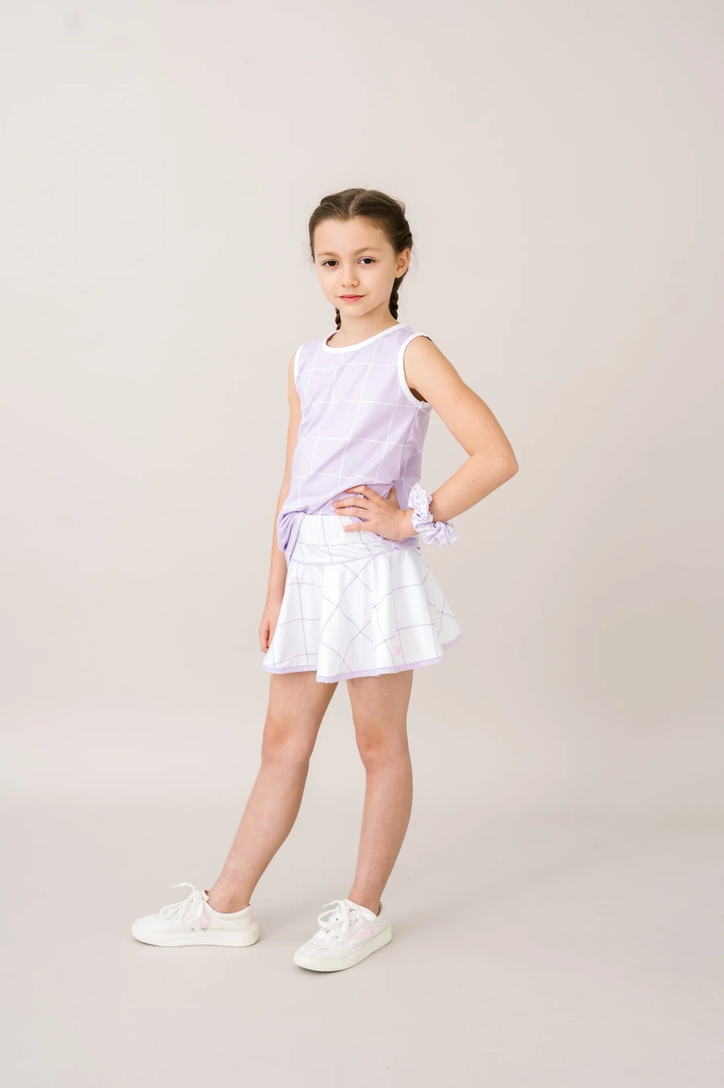 Set Athletics Tori Tank- Willington Windowpane
