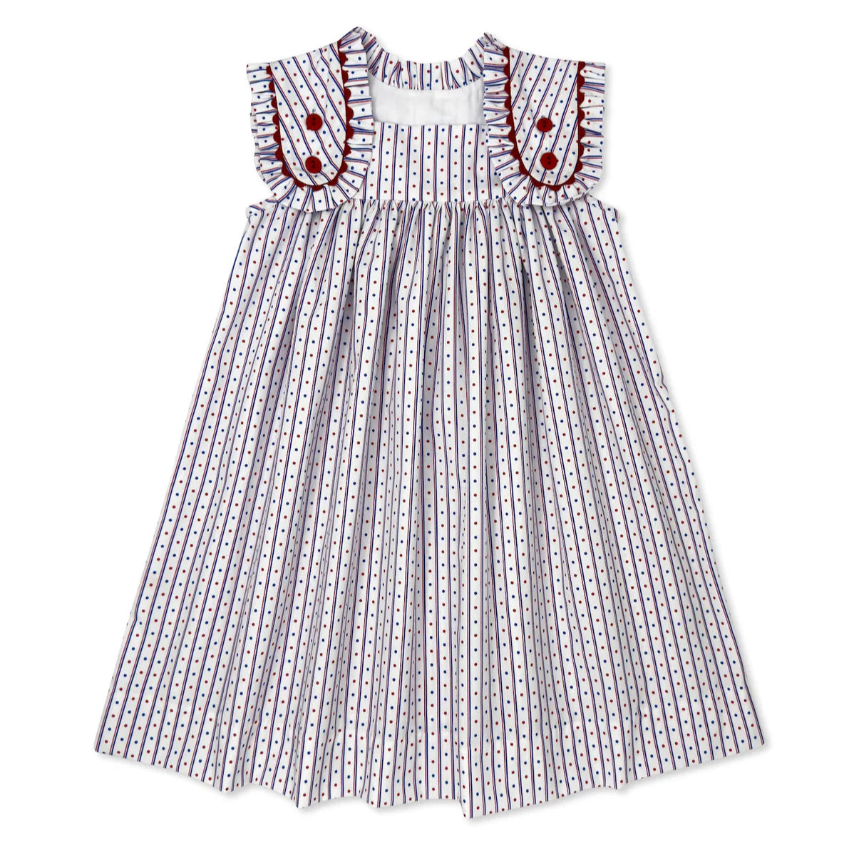 Lullaby Set Frances Flap Dress- All American