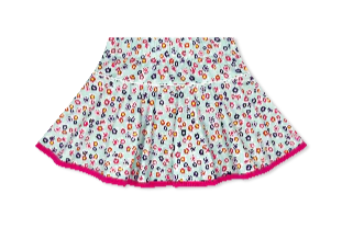 Set Athletics Quinn Skort- Bashful Blooms, Power Pink