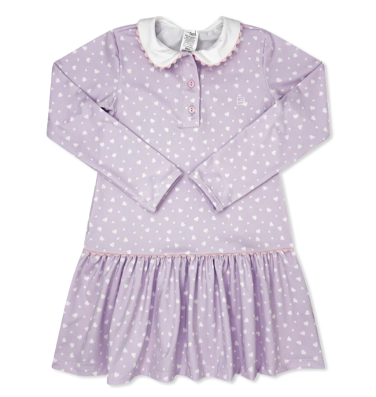 Set Athletics Darla Dropwaist Dress- Be Mine