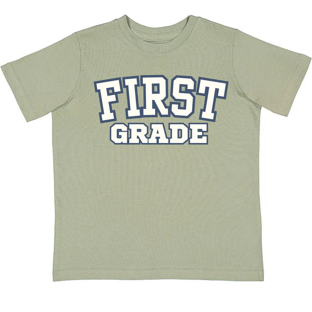 First Varsity Short Sleeve T-Shirt - Sage