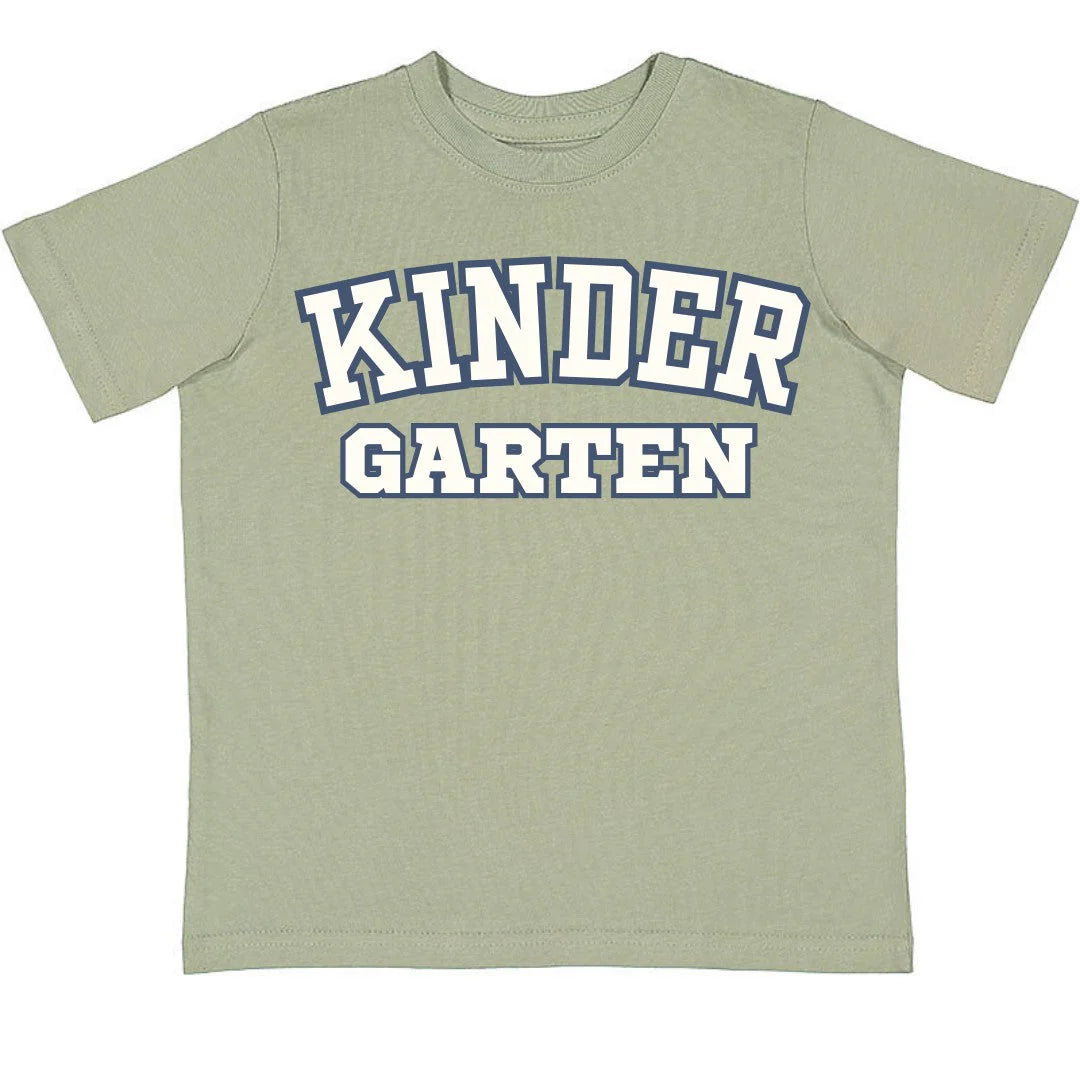 Kindergarten Varsity Short Sleeve T-Shirt - Sage