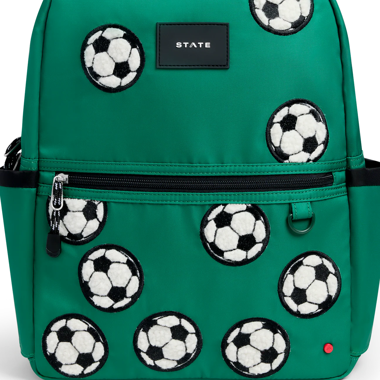 State Kane Backpack- Fuzzy Soccer Balls