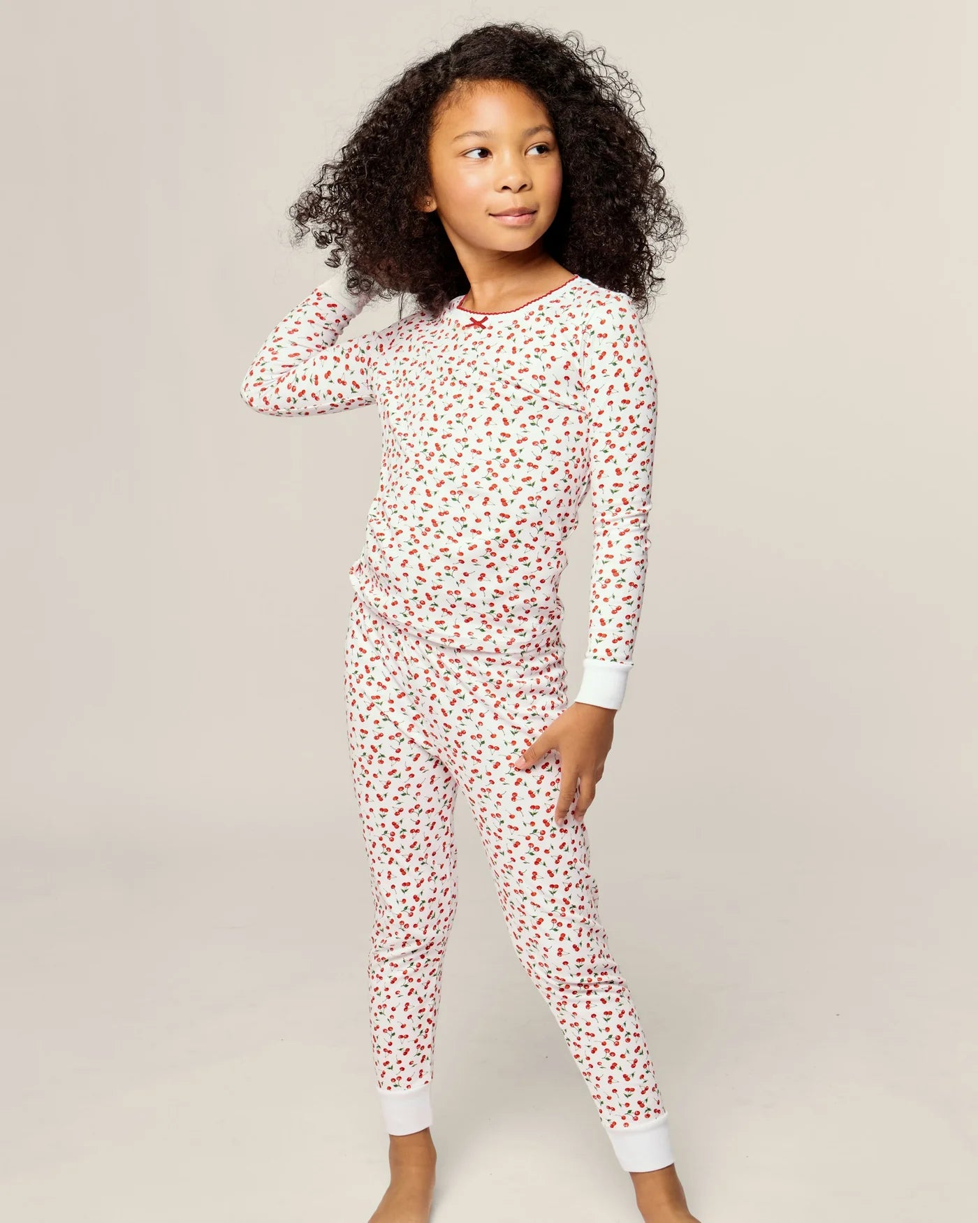 Petite Plume Cherry Orchard Snug Fit Pajamas