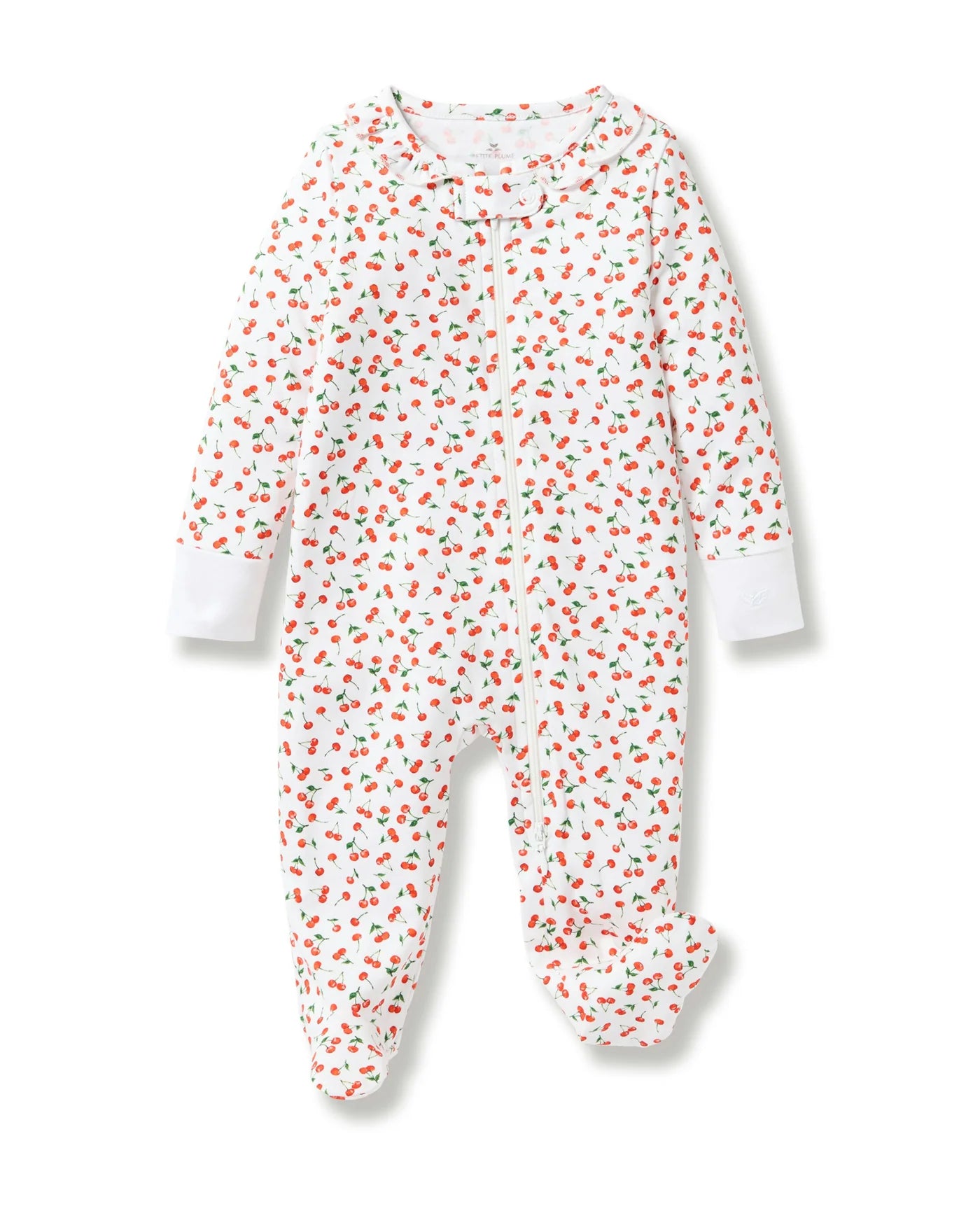 Petite Plume Cherry Orchard Pima Romper