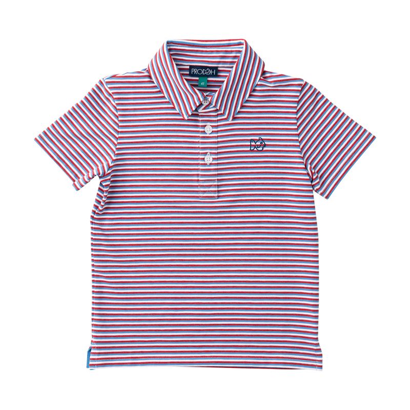 Prodoh Pro Performance Polo - American Stripe